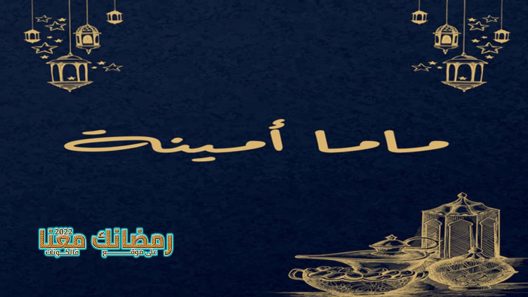 ماما امينة الحلقة 1